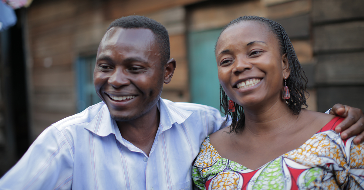 Portrait of Abby and Kyalu, from the Equimundo film "Living Peace: The Story of Abby and Kyalu."