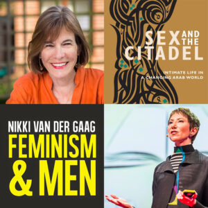 Shereen El Feki, Nikki van der Gaag, and their book covers