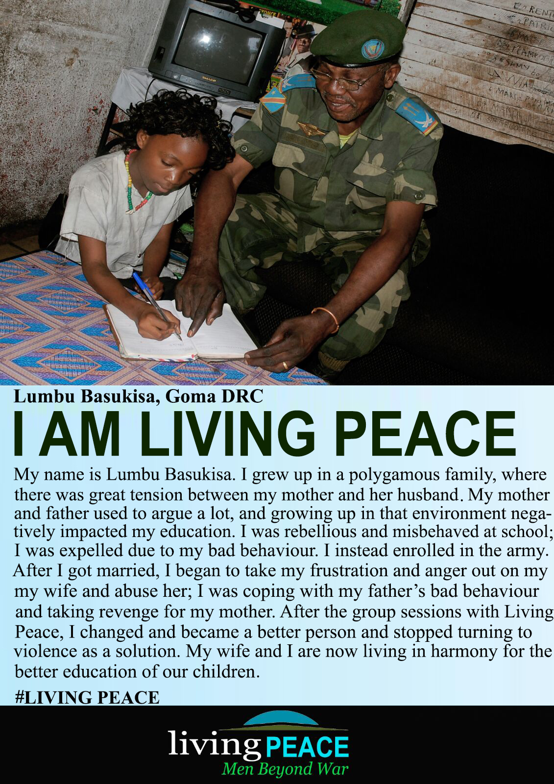 Living Peace Institute DRC - Poster 1 - Equimundo