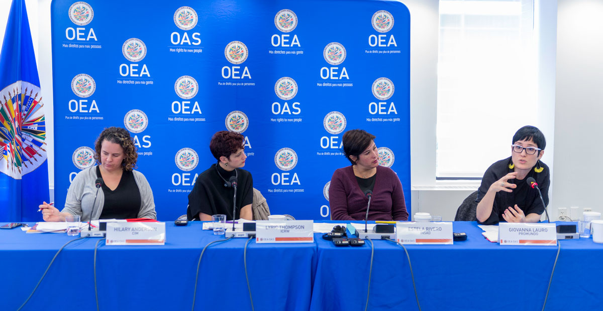 OAS hosts panel exchange of findings on child marriage and early union in the Americas