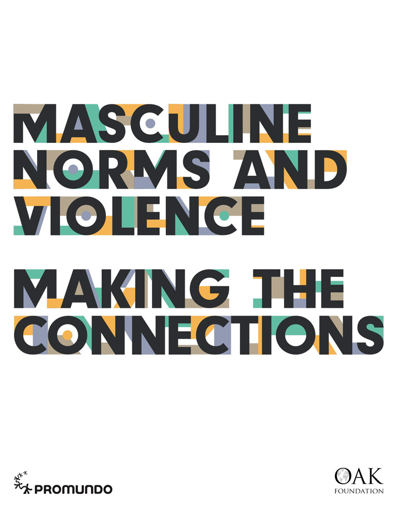 "Masculine Norms and Violence: Making the Connections" report cover