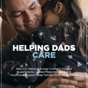 "Helping Dads Care" report cover